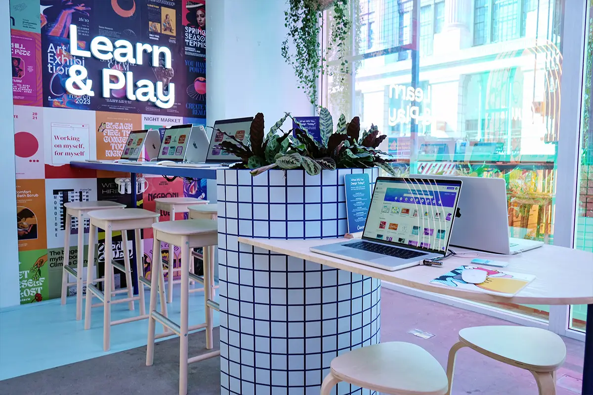 Canva Studio Pop-Up, event photograph 8 of 8
