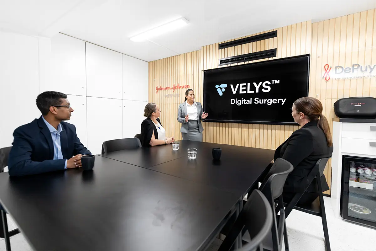 Johnson & Johnson VELYS Mobile Lab, event photograph 3 of 6