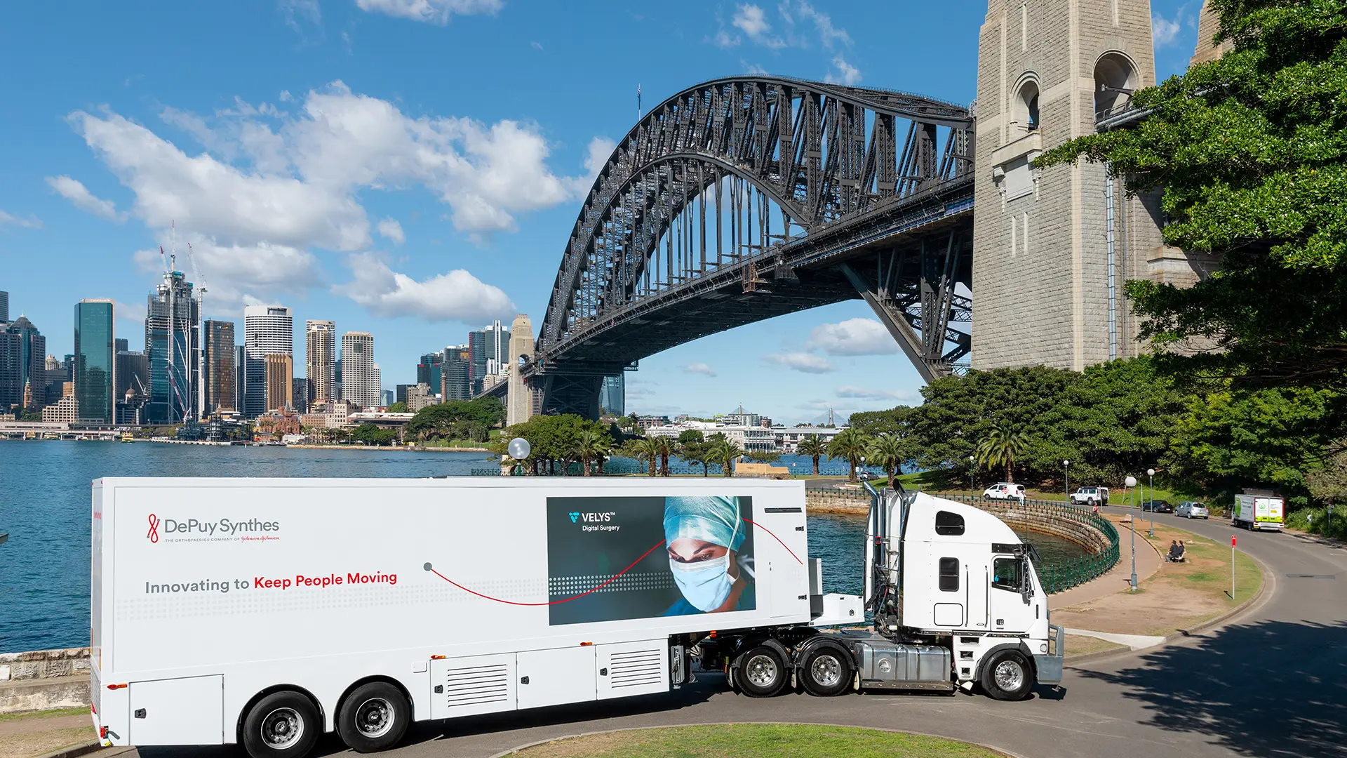 Johnson & Johnson VELYS Mobile Lab in Australia, 2021