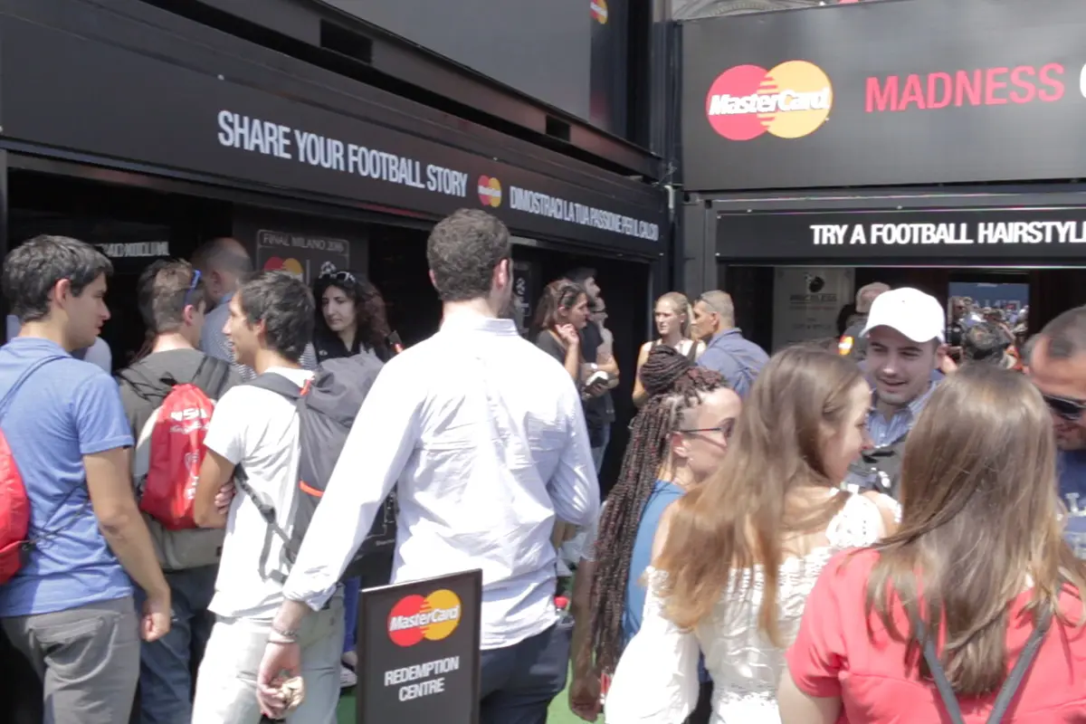 Mastercard at the UEFA Champions League Final, event photograph 3 of 7