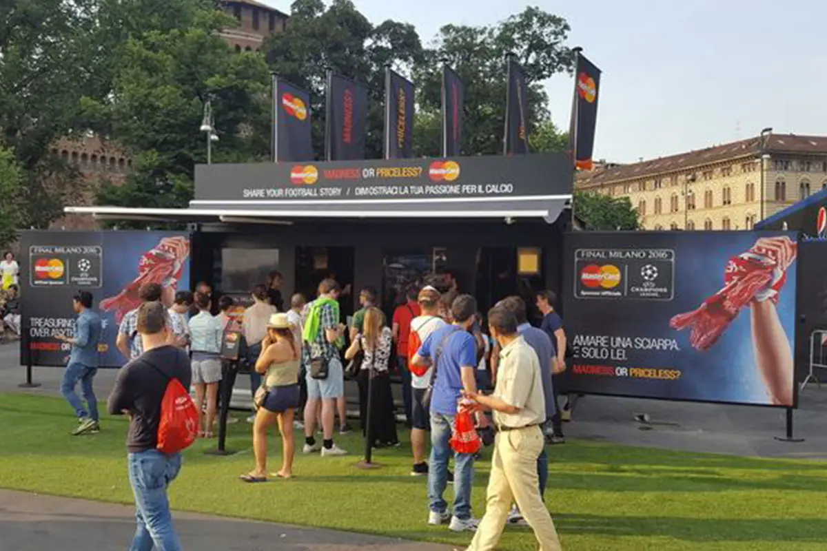 Mastercard at the UEFA Champions League Final, event photograph 4 of 7
