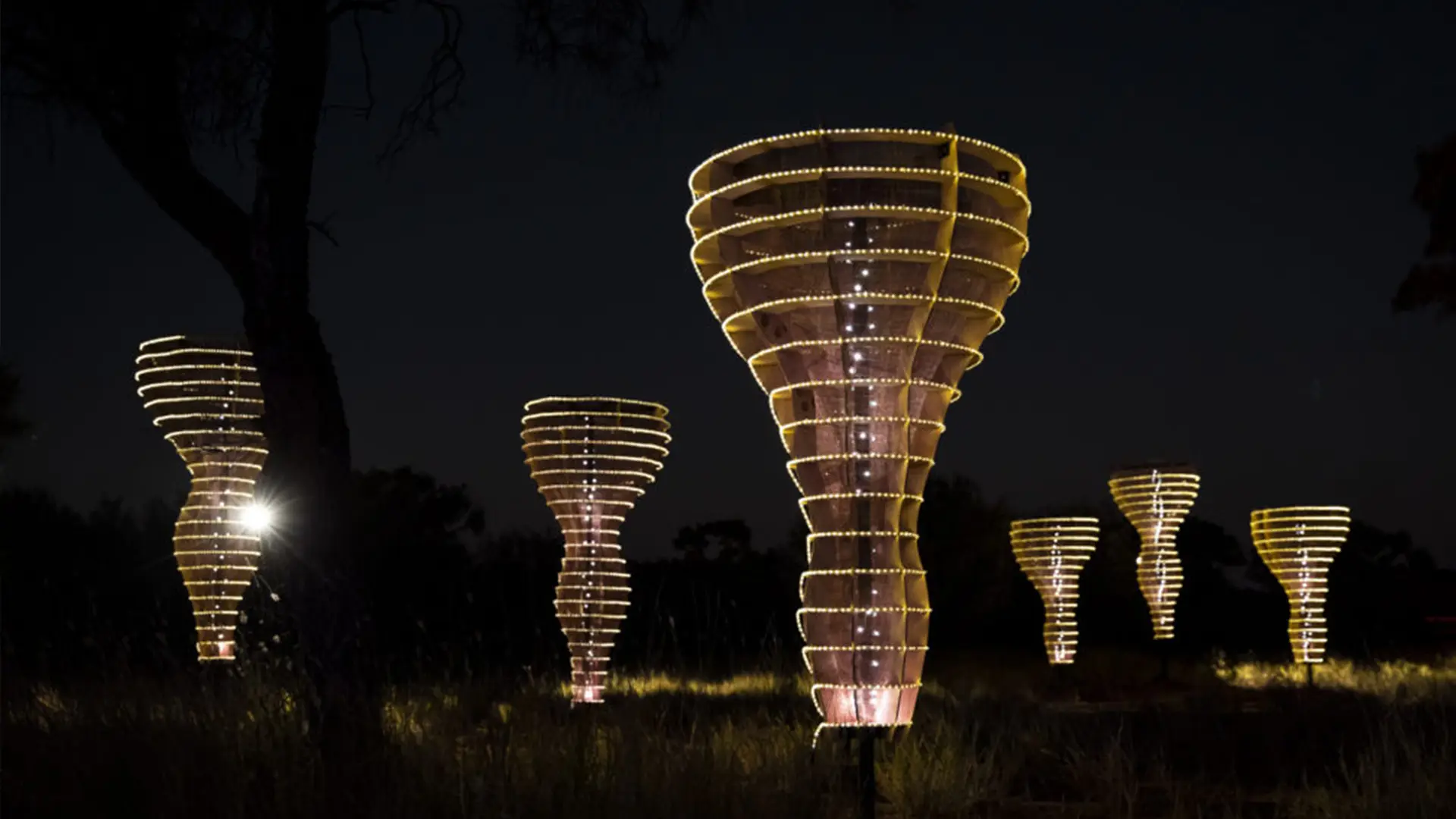 Parrtjima Festival for Tourism NT in Alice Springs, Australia, 2021