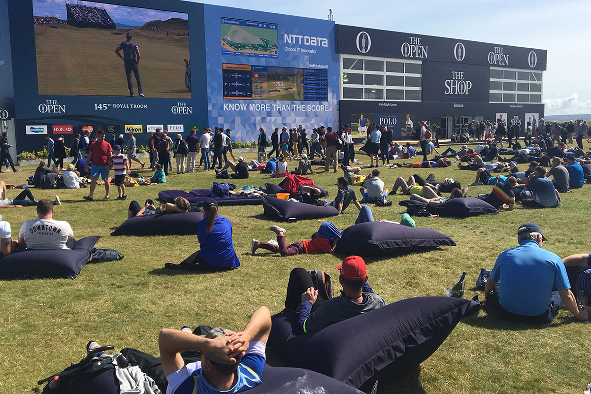 NTT Data: NTT Data: The Open Championship Data Wall, image 8
